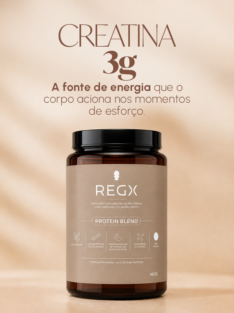 Creatina 3g: a fonte de energia que o corpo aciona nos momentos de esforço