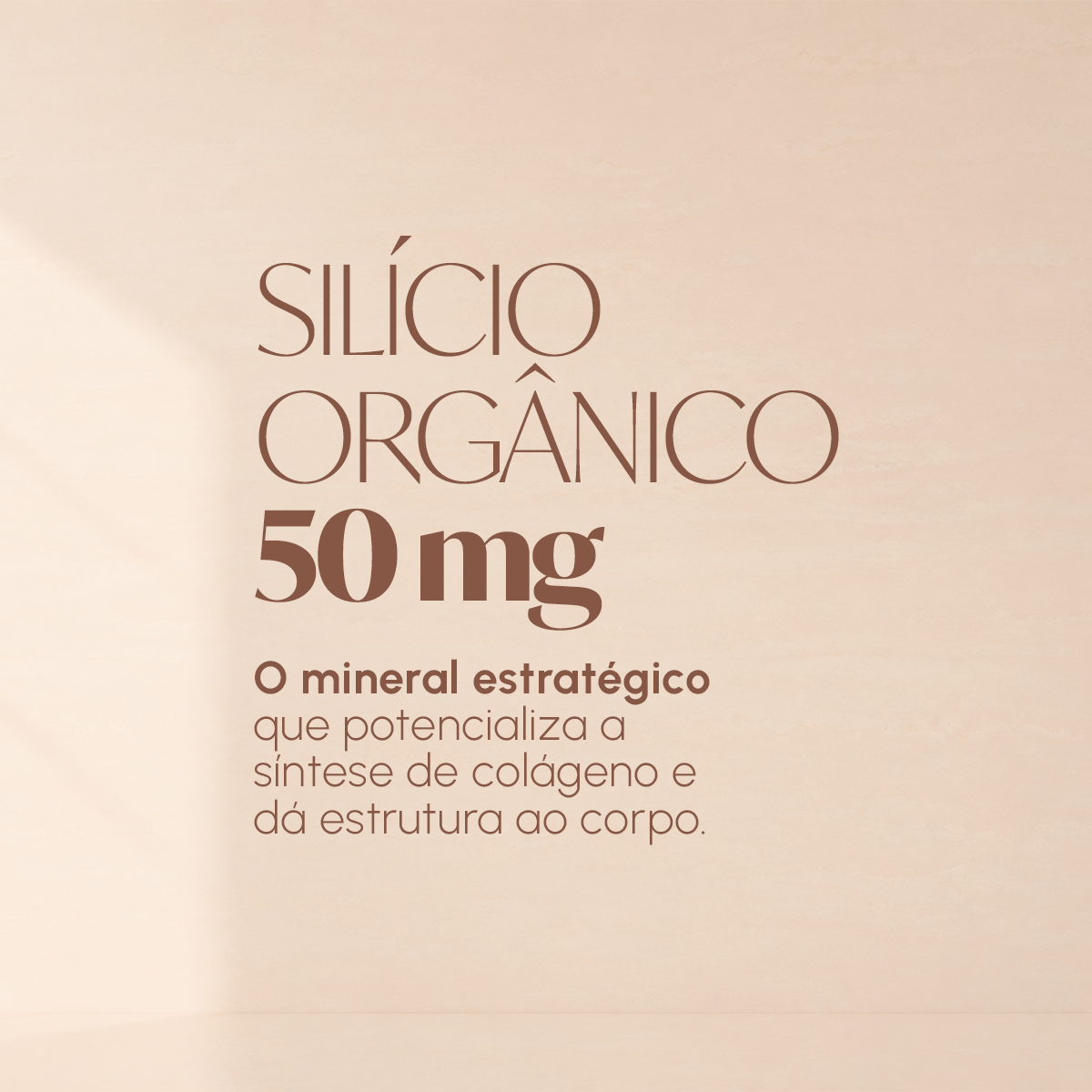Silício orgânico: ativo estratégico que fortalece e dá estrutura ao que o corpo constrói